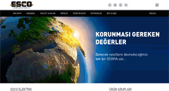 Desktop Screenshot of escotopraklama.com